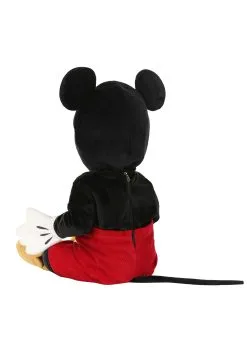 M&R TOY CO., LTD Snuggly Disney Mickey Mouse Baby Costume -Video Game Costumes Shop infant snuggly mickey mouse costume alt 2