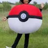 Disguise Inflatable Poké Ball Kids Costume 2 Disguise Inflatable Poké Ball Kids Costume -Video Game Costumes Shop inflatable poke ball child costume