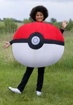 Disguise Inflatable Poké Ball Kids Costume