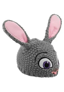 Elope Disney Judy Hopps Knit Gray Beanie 8 Elope Disney Judy Hopps Knit Gray Beanie -Video Game Costumes Shop judy hopps knit beanie alt 2