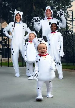 Fun Costumes Lucky Costume For Kids From Disney's 101 Dalmatians -Video Game Costumes Shop kids 101 dalmatians costume onesie alt 2