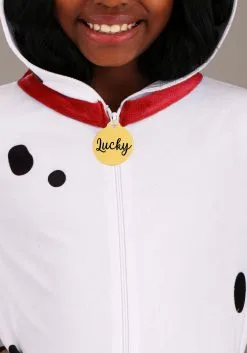 Fun Costumes Lucky Costume For Kids From Disney's 101 Dalmatians -Video Game Costumes Shop kids 101 dalmatians costume onesie alt 4