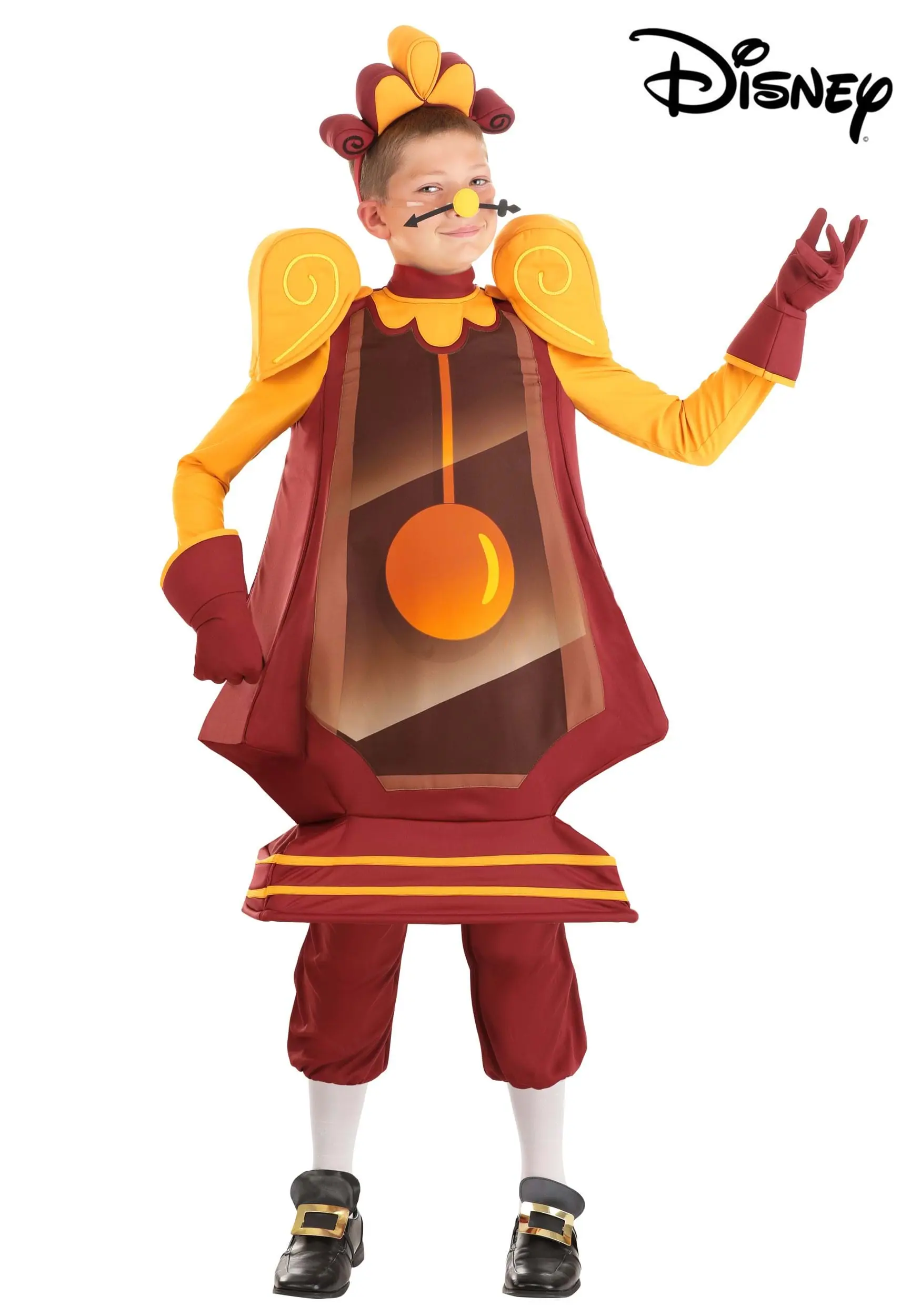 Fun Costumes Cogsworth Costume For Kids From Disney's Beauty And The Beast 4 Fun Costumes Cogsworth Costume For Kids From Disney's Beauty And The Beast - Image 2