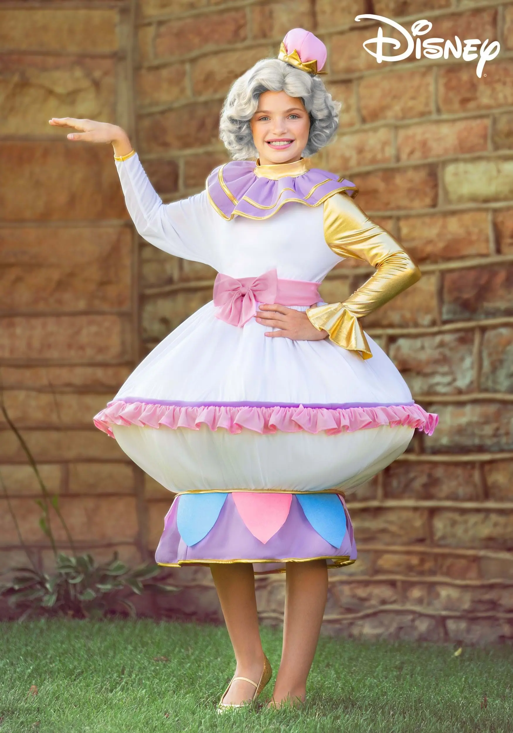 Fun Costumes Mrs. Potts Costume For Kids From Disney's Beauty And The Beast 3 Fun Costumes Mrs. Potts Costume For Kids From Disney's Beauty And The Beast