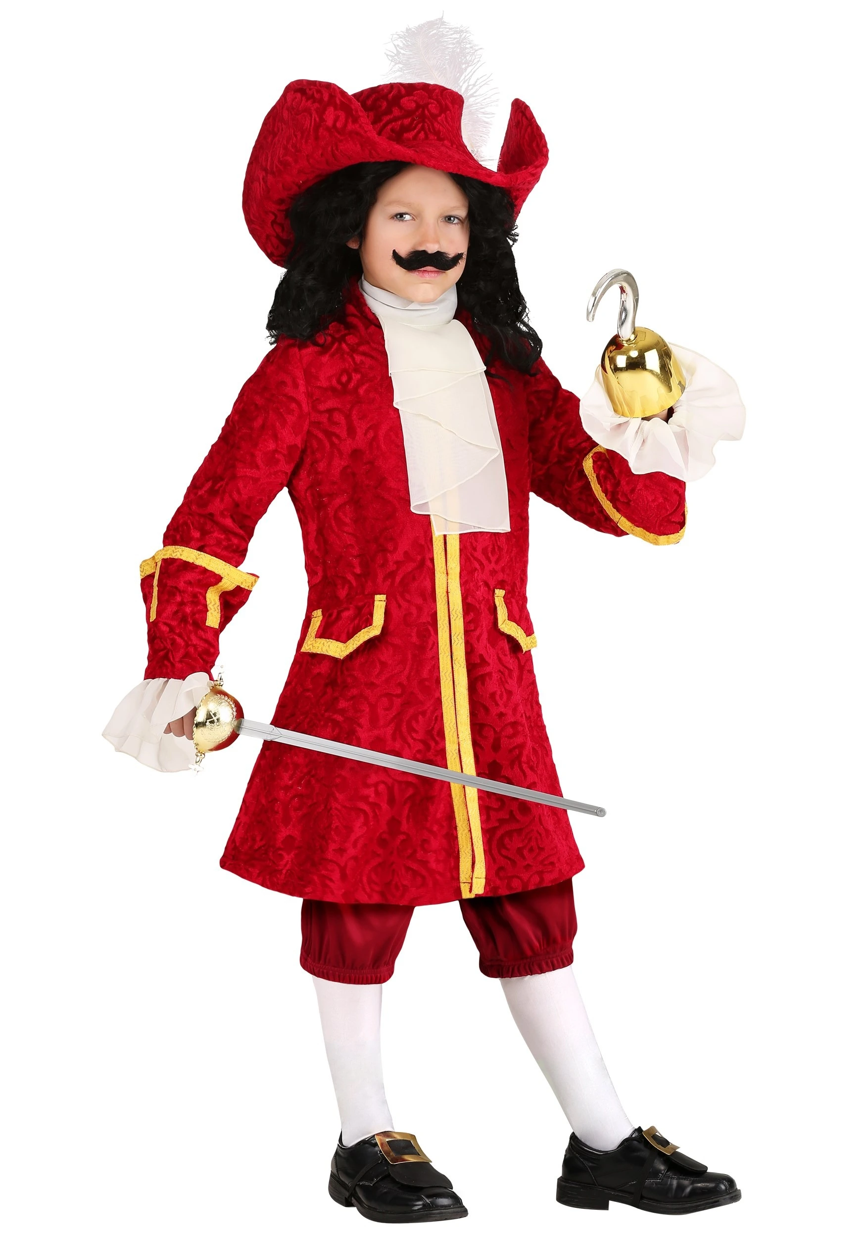 Fun Costumes Captain Hook Costume For Kids 3 Fun Costumes Captain Hook Costume For Kids