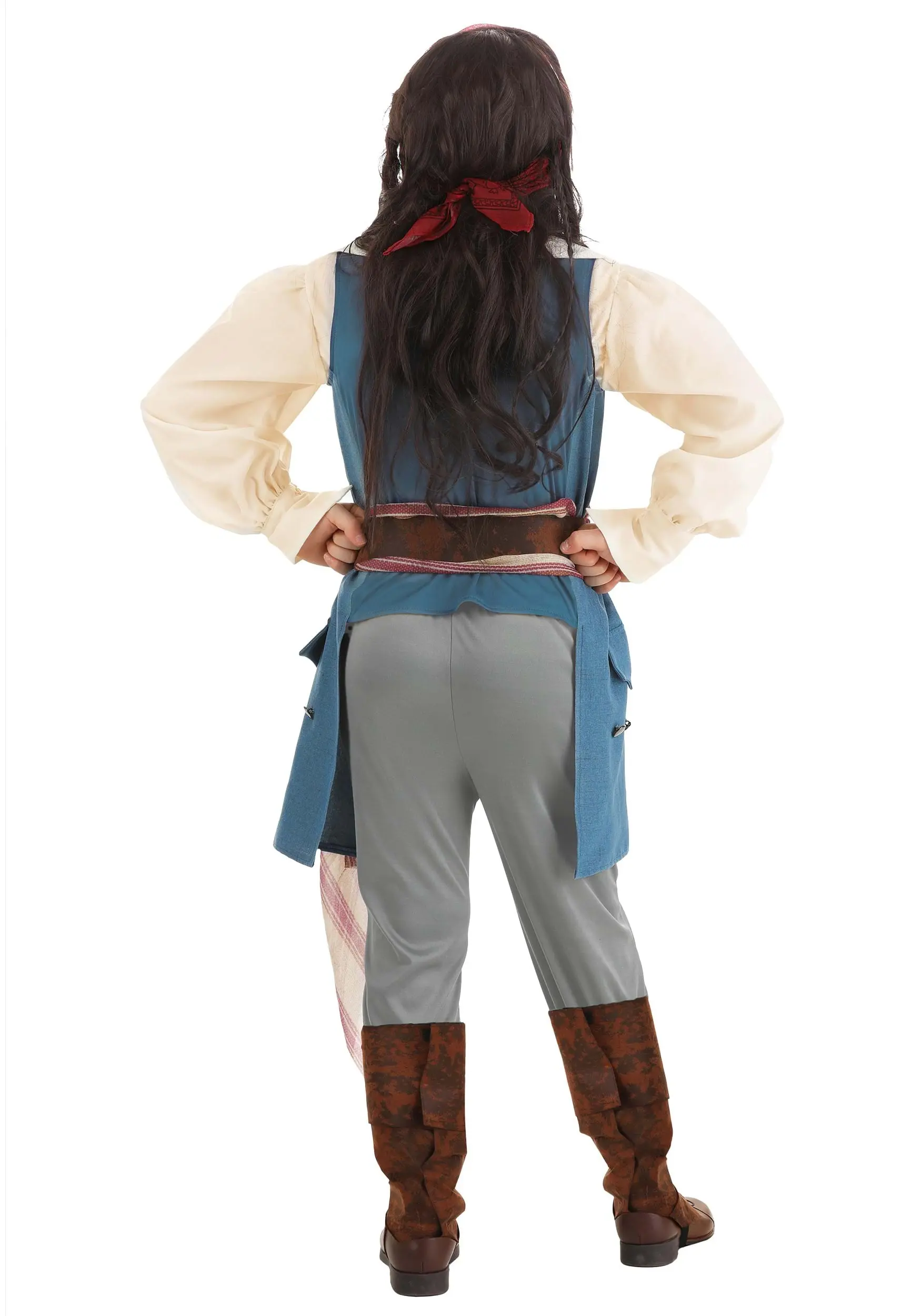 Fun Costumes Captain Jack Sparrow Costume For Kids From Disney's Pirates Of The Caribbean 7 Fun Costumes Captain Jack Sparrow Costume For Kids From Disney's Pirates Of The Caribbean - Image 5