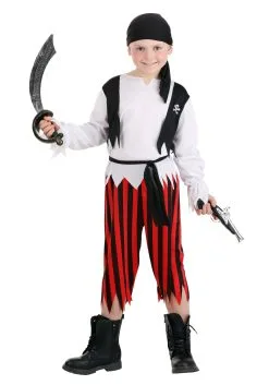 NINGBO PARTYCRAZE COSTUME CO.,LTD. Classic Pirate Costume For Kids