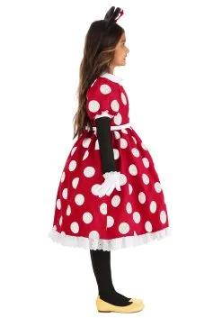 Fun Costumes Deluxe Disney Minnie Mouse Costume For Girls -Video Game Costumes Shop kids deluxe minnie mouse costume alt 4