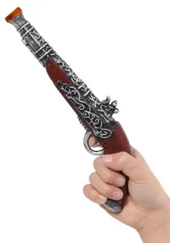 Woo Hing Flintlock Pirate Pistol For Kids -Video Game Costumes Shop kids flintlock pistol alt 2