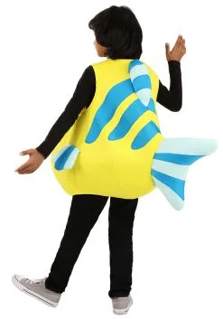 Fun Costumes Disney Flounder Costume For Kids -Video Game Costumes Shop kids flounder costume alt 5