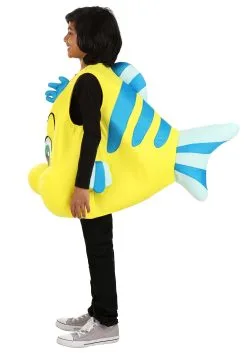 Fun Costumes Disney Flounder Costume For Kids -Video Game Costumes Shop kids flounder costume alt 6