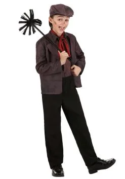 Fun Costumes Mary Poppins Bert Costume For Kids -Video Game Costumes Shop kids mary poppins bert costume alt 7