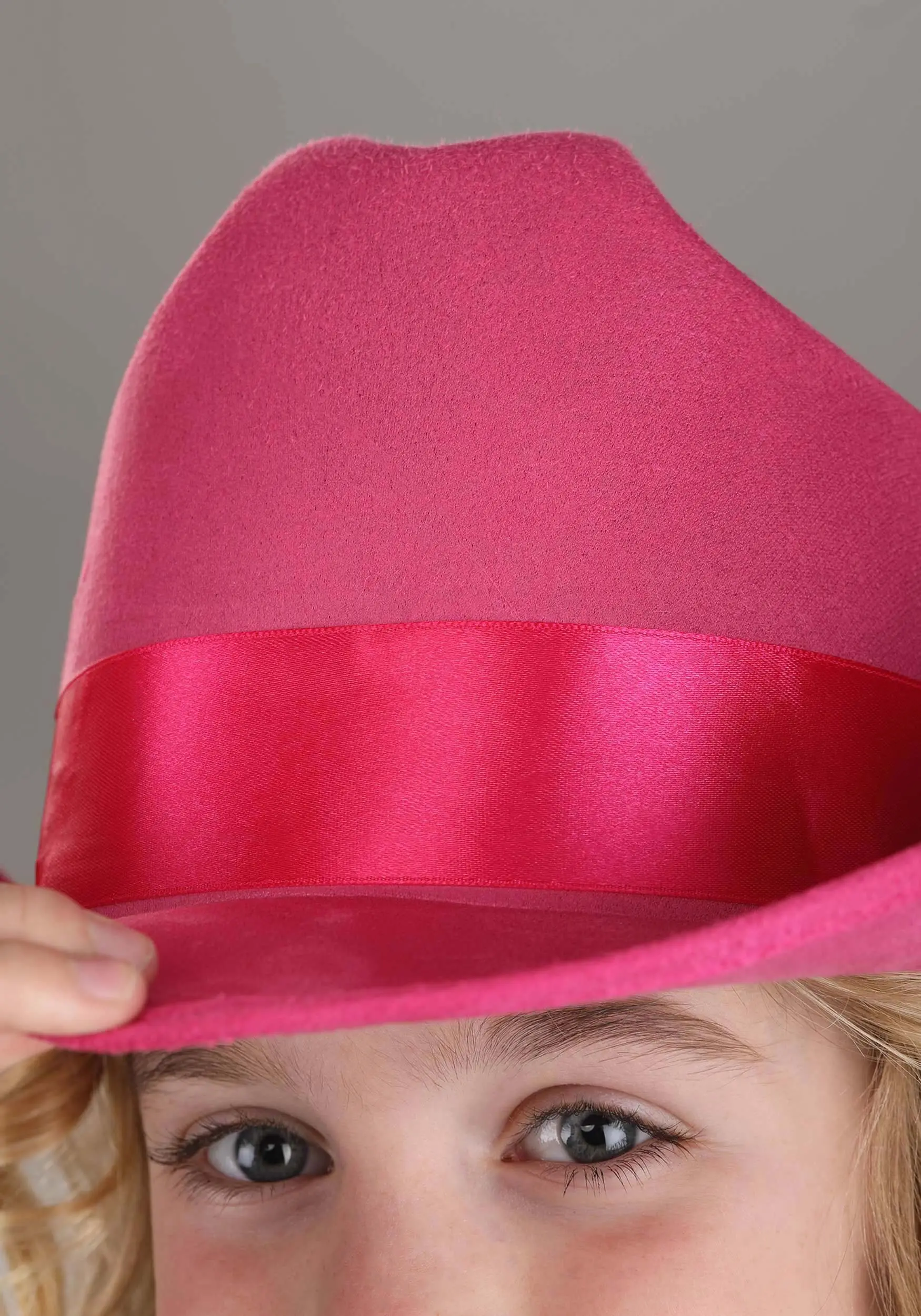 Elope Pink Cowboy Costume Hat For Girls 6 Elope Pink Cowboy Costume Hat For Girls - Image 4