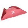 Elope Kids Pink Tricorn Pirate Costume Hat -Video Game Costumes Shop kids pink pirate tricorn hat