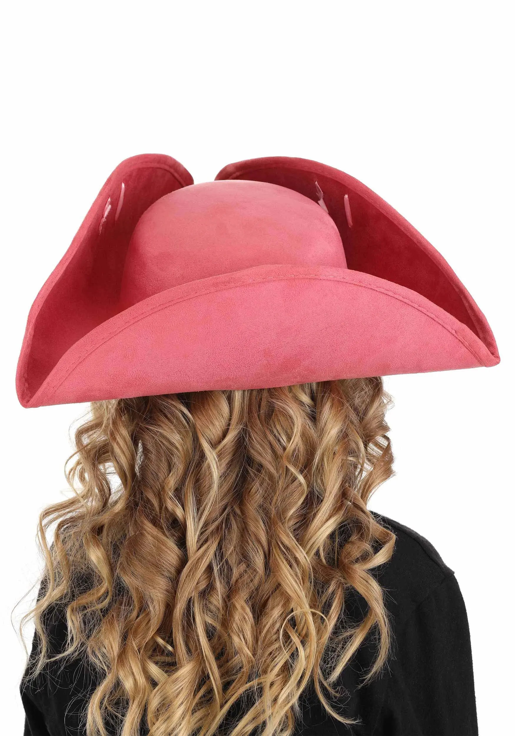 Elope Kids Pink Tricorn Pirate Costume Hat 5 Elope Kids Pink Tricorn Pirate Costume Hat - Image 3