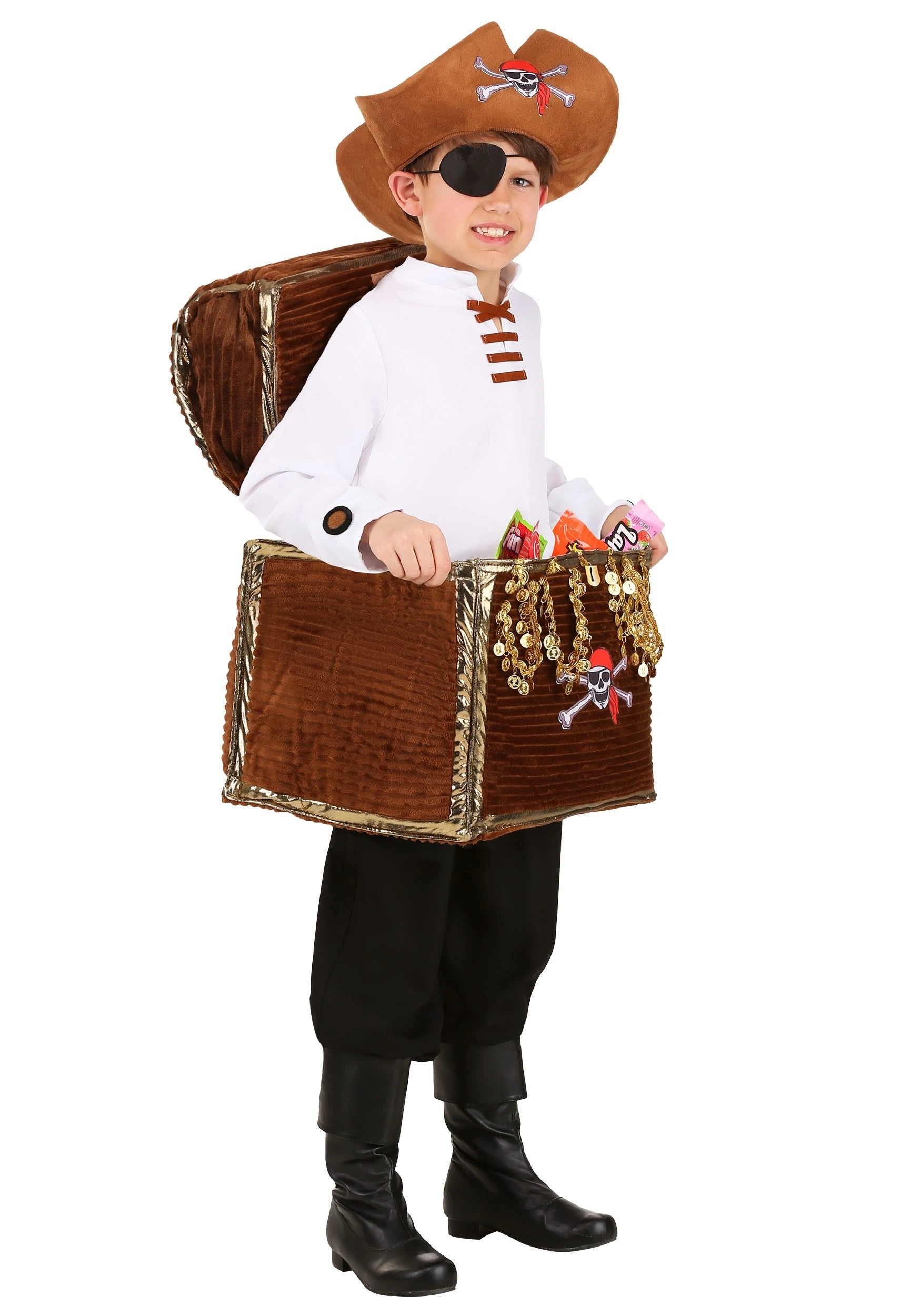 Princess Paradise Pirate Chest Candy Catcher Costume For Kids 7 Princess Paradise Pirate Chest Candy Catcher Costume For Kids - Image 5