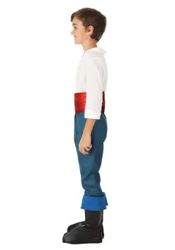 Armada Disney The Little Mermaid Prince Eric Costume For Boys -Video Game Costumes Shop kids prince eric costume alt 5