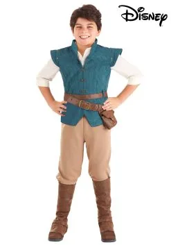 Fun Costumes Flynn Rider Costume For Kids From Disney's Tangled -Video Game Costumes Shop kids tangled flynn rider costume alt 4