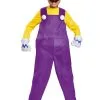 Disguise Wario Deluxe Costume For Kids -Video Game Costumes Shop kids wario deluxe costume