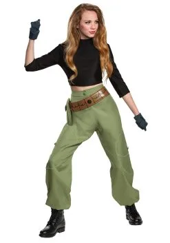 Disguise Limited Disney Kim Possible Animated Series Women's Kim Possible Costume