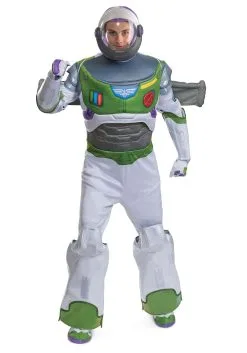 Disguise Limited Lightyear Premium Adult Buzz Lightyear Costume -Video Game Costumes Shop lightyear adult premium buzz lightyear costume alt 19