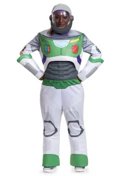 Disguise Lightyear Space Ranger Deluxe Costume For Adults -Video Game Costumes Shop lightyear adult space ranger deluxe costume alt 3