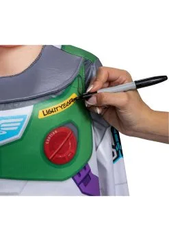 Disguise Lightyear Space Ranger Deluxe Costume For Adults -Video Game Costumes Shop lightyear adult space ranger deluxe costume alt 6