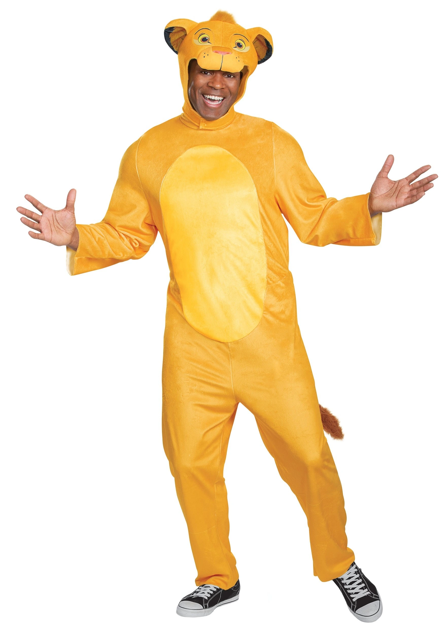 Disguise Limited Lion King Animated Simba Jumpsuit Adult Costume 3 Disguise Limited Lion King Animated Simba Jumpsuit Adult Costume