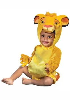 Disguise Lion King Infant Simba Costume -Video Game Costumes Shop lion king infant simba costume alt 2