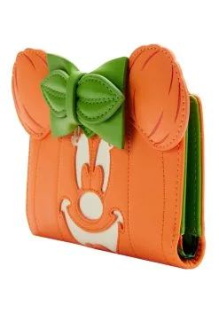 Loungefly Disney Glow Face Pumpkin Minnie Flap Wallet 9 Loungefly Disney Glow Face Pumpkin Minnie Flap Wallet -Video Game Costumes Shop loungefly disney glow face pumpkin minnie flap wal alt 2