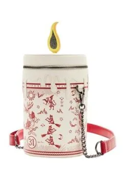 Disney Hocus Pocus Black Flame Loungefly Crossbody Bag -Video Game Costumes Shop loungefly disney hocus pocus black flame candle cr alt 2