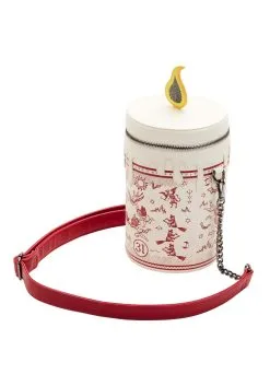 Disney Hocus Pocus Black Flame Loungefly Crossbody Bag -Video Game Costumes Shop loungefly disney hocus pocus black flame candle cr alt 3