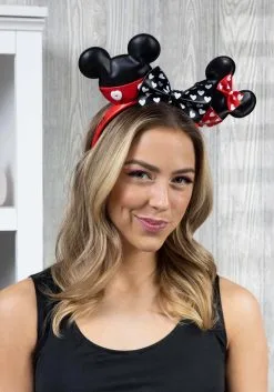 Loungefly Disney Mickey And Minnie Valentines Headband