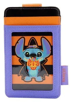 Loungefly Disney Lilo And Stitch Glow Halloween Candy Card Holder -Video Game Costumes Shop loungefly disney stitch glow halloween card holder alt 2