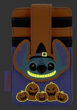 Loungefly Disney Lilo And Stitch Glow Halloween Candy Card Holder -Video Game Costumes Shop loungefly disney stitch glow halloween card holder alt 3