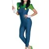 Disguise Women's Deluxe Luigi Costume -Video Game Costumes Shop luigi female deluxe adult costume