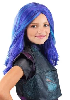 Disguise Descendants 3 Girls Mal Wig 9 Disguise Descendants 3 Girls Mal Wig -Video Game Costumes Shop mal descendants 3 girls wig 1
