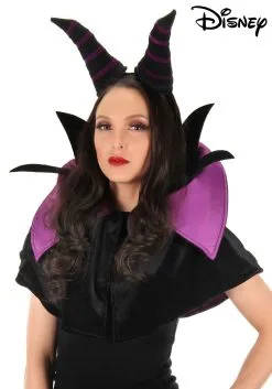 Elope Maleficent Adult Headband And Collar Set