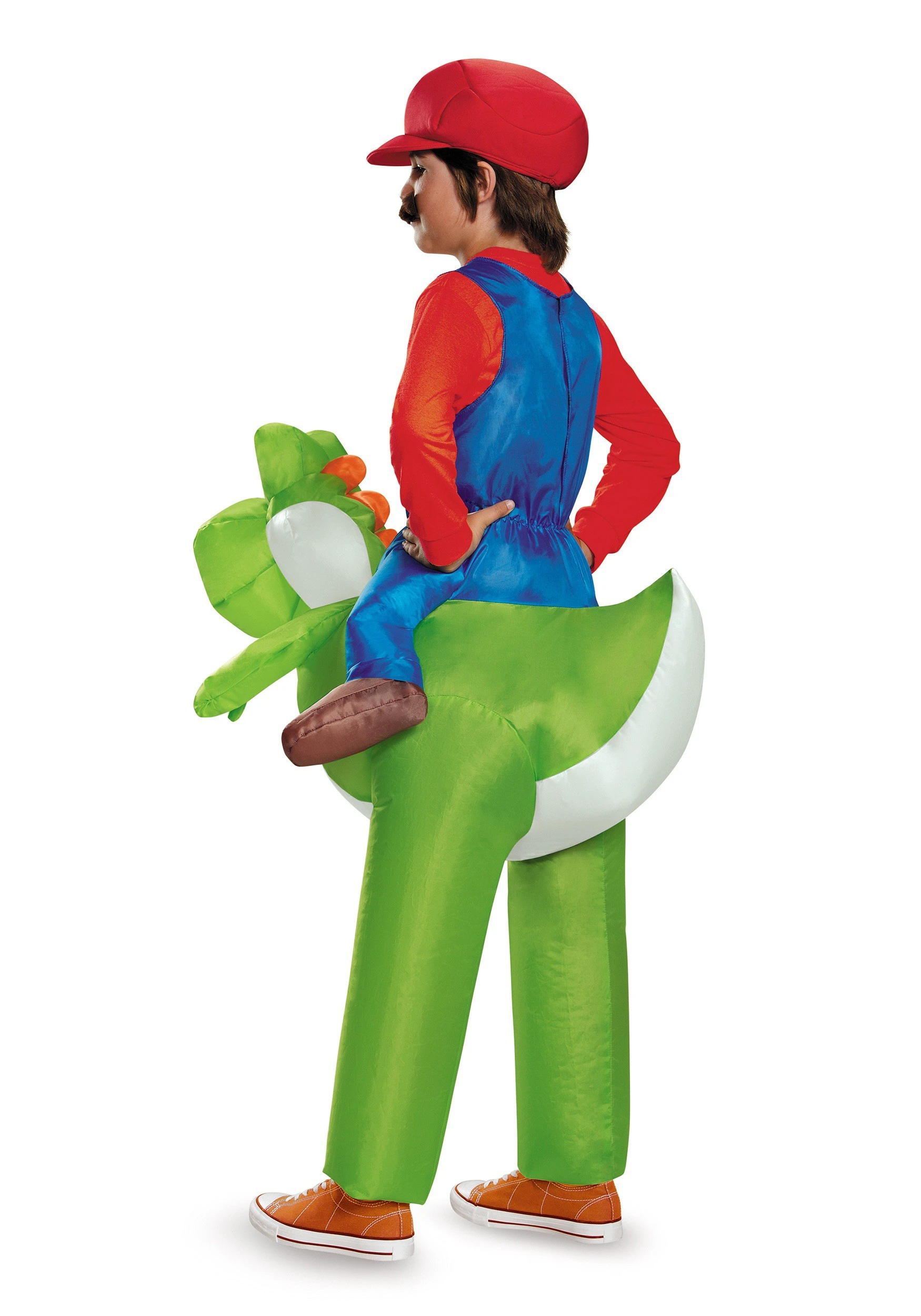 Disguise Mario Riding Yoshi Child Costume 4 Disguise Mario Riding Yoshi Child Costume - Image 2