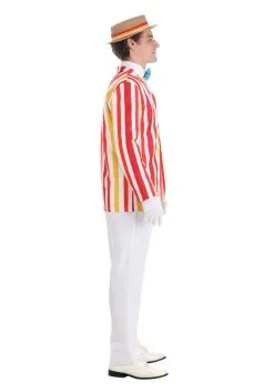 Fun Costumes Mary Poppins Bert Jacket Costume For Men -Video Game Costumes Shop mary poppins bert jacket costume alt 8