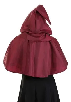 Suzhou Zhongsheng Imp & Exp Co., Ltd Women's Mary Sanderson Hooded Capelet -Video Game Costumes Shop mary sanderson hooded capelet alt 3