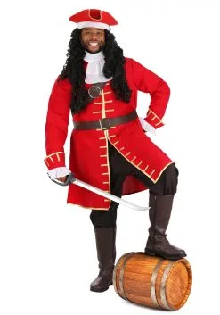 Fun Costumes Plus Size Rum Captain Costume For Men