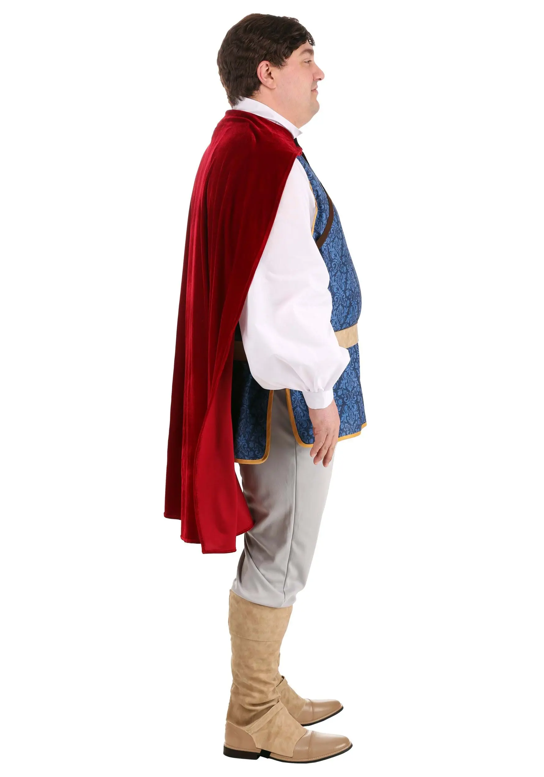 Fun Costumes The Prince Costume For Plus Size Men From Disney's Snow White 7 Fun Costumes The Prince Costume For Plus Size Men From Disney's Snow White - Image 5