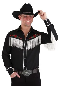 Fun Costumes Men's Western Costume Shirt