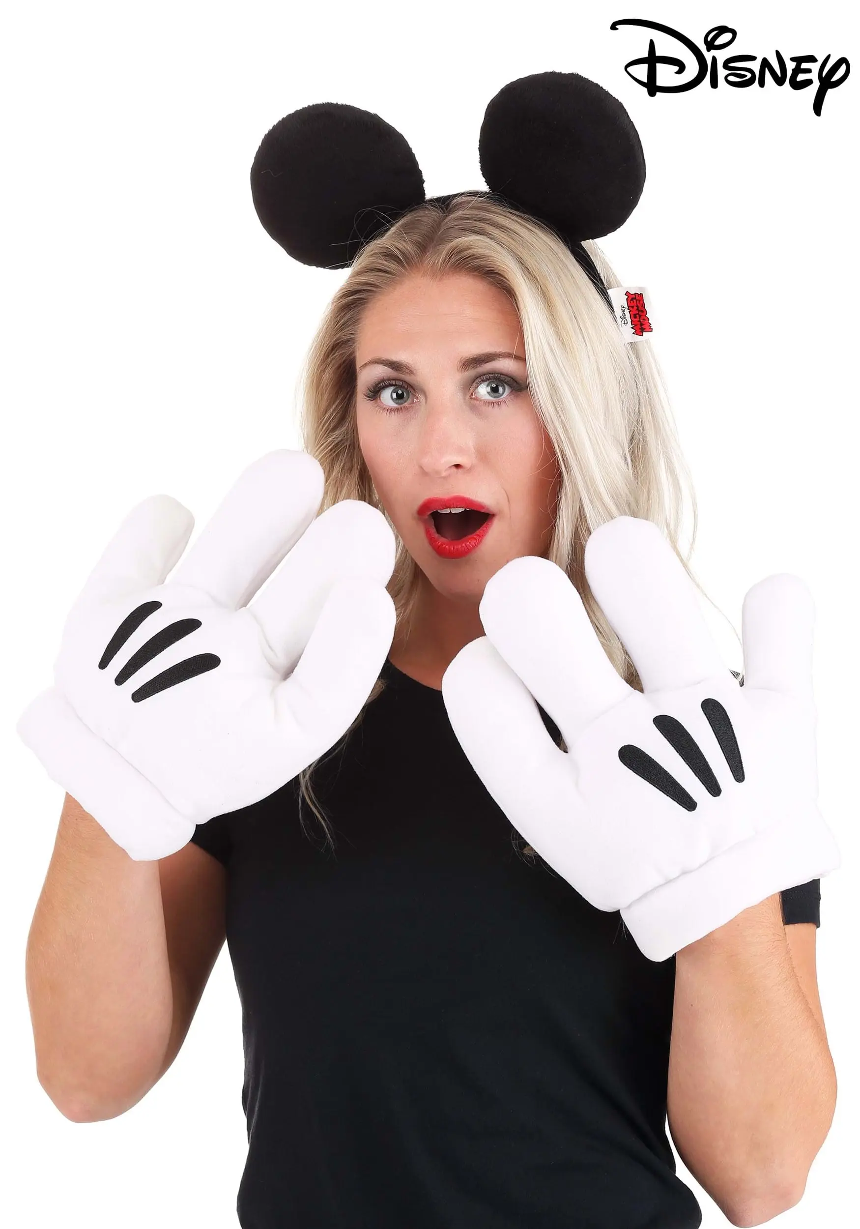 Elope Women's Mickey Ears & Glove Set 3 Elope Women's Mickey Ears & Glove Set