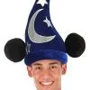 Elope Disney Classic Mickey Wizard Plush Costume Hat -Video Game Costumes Shop mickey wizard plush hat