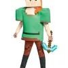 Disguise Minecraft Alex Deluxe Child Costume -Video Game Costumes Shop minecraft alex deluxe costume child dlc update