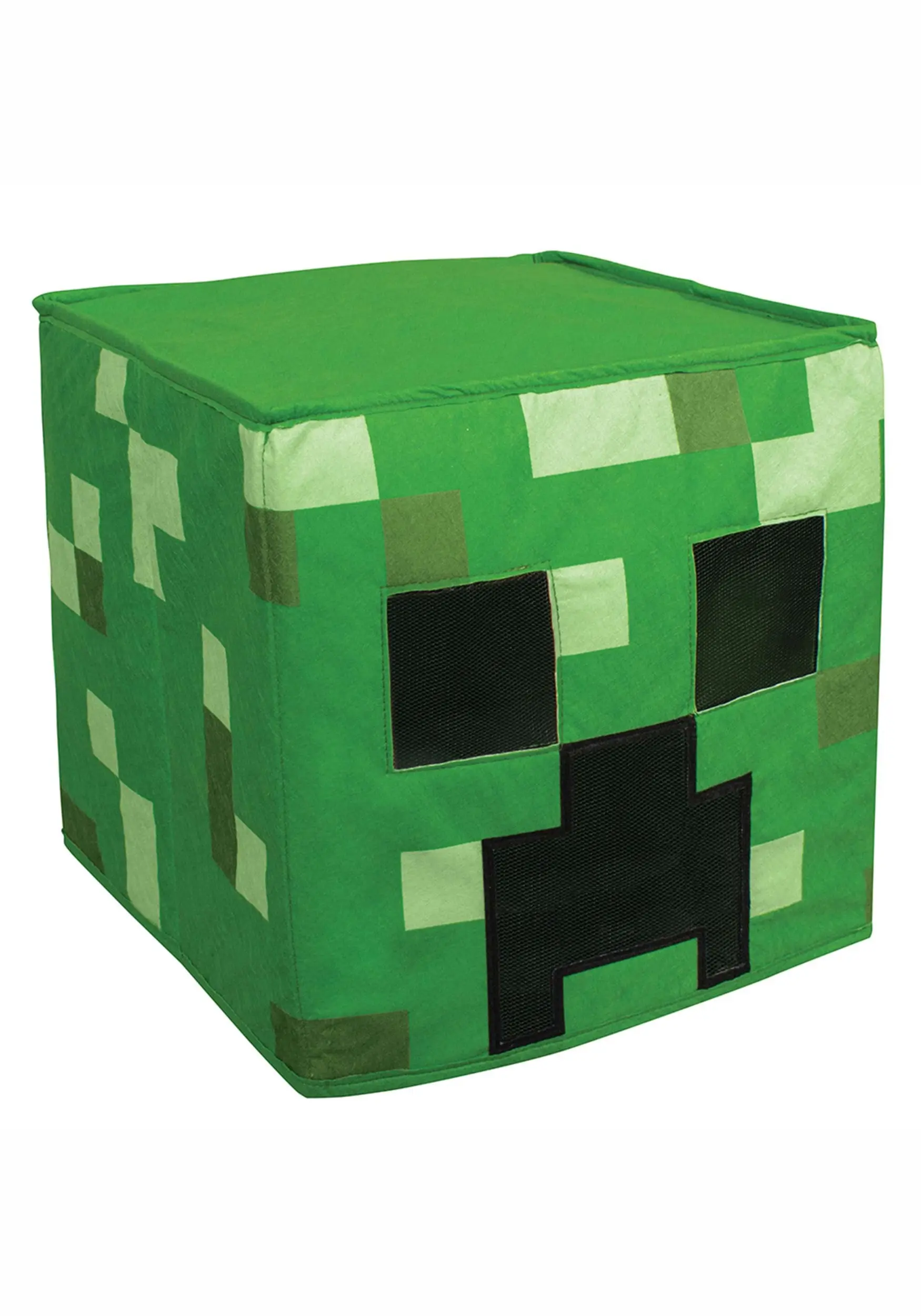 Disguise Minecraft Creeper Block Head Mask 3 Disguise Minecraft Creeper Block Head Mask