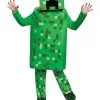 Disguise Minecraft Creeper Deluxe Kid's Costume -Video Game Costumes Shop minecraft creeper deluxe costume boys dlc