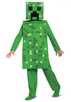 Disguise Minecraft Creeper Jumpsuit Costume